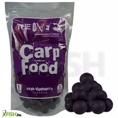 The One Food Purple Soluble 22Mm 1kg oldódó etető bojli rák-áfonya