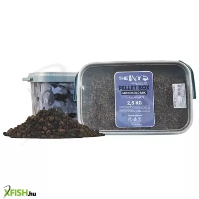 The One Pellet Box Microcold Mix Vödrös Pellet Mix 1.5-4mm 2500g