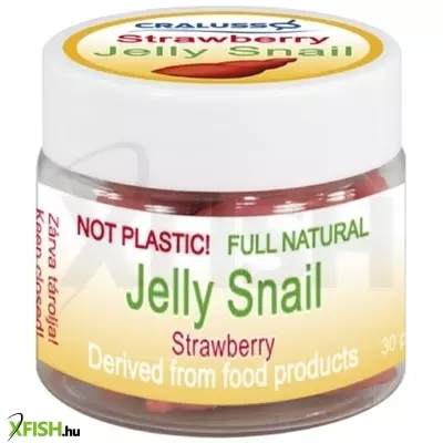 Cralusso Jelly Mesterséges Horogcsali Csiga Eper 30 Db/Doboz