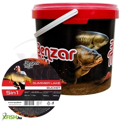 Benzar Lake Vödrös Csalis Horgász Szett