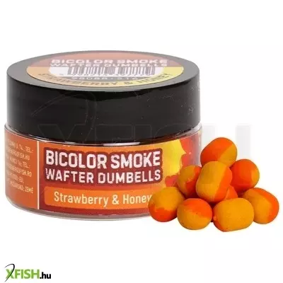 Benzar Mix Bicolor Smoke Wafter Dumbells Eper-Méz 10*8Mm Narancs-Sárga 30 Ml