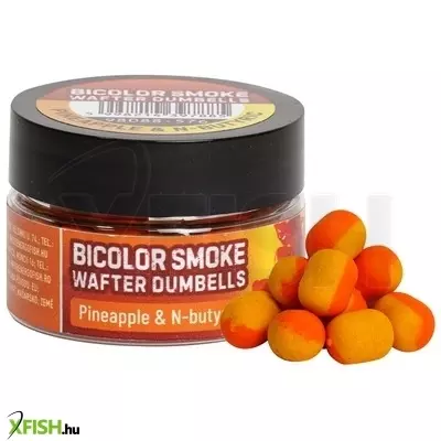 Benzar Mix Bicolor Smoke Wafter Dumbells Ananász-N-Butyric 10*8Mm Narancs-Sárga 30 Ml