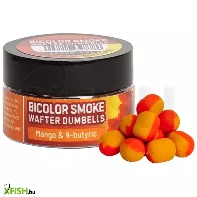 Benzar Mix Bicolor Smoke Wafter Dumbells Mangó-Vajsav 10*8Mm Piros-Sárga 30 Ml