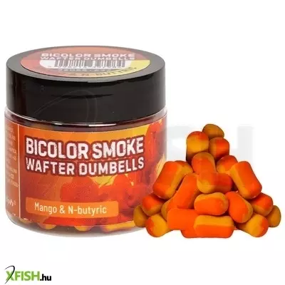 Benzar Mix Bicolor Smoke Wafter Dumbells Mangó-Vajsav 12*8Mm Piros-Sárga 60 Ml