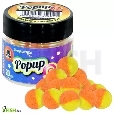 Benzar Mix Bicolor 10Mm Popup Csali Csoki-Narancs