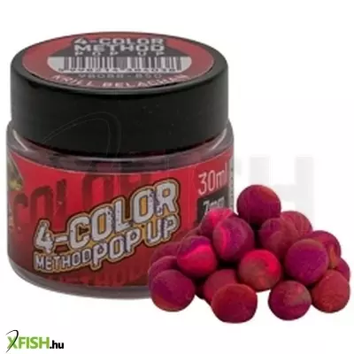 Benzar Mix 4C Method Pop Up krill-belachan 7Mm Barna, Fekete, Piros, Fehér