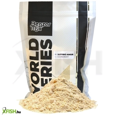 Benzar Mix World Series Groundbait Etetőanyag N-Butyric Amur 800g