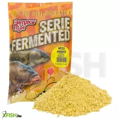 Benzar Mix Fermented Groundbait Kész Etetőanyag Mézes Ananász 800g