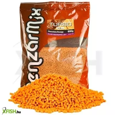 Benzar Fluo Micropellet Csoki Narancs 1,5mm 800g