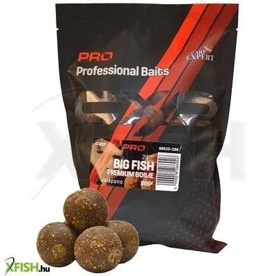 Carp Expert Pro Big Fish Premium Horgász Bojli Jalapeno 24mm 800g