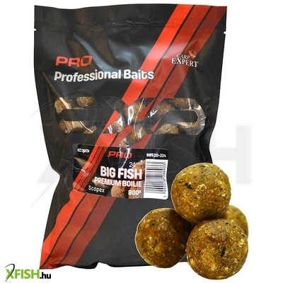 Carp Expert Pro Big Fish Premium Horgász Bojli Scopex 24mm 800g