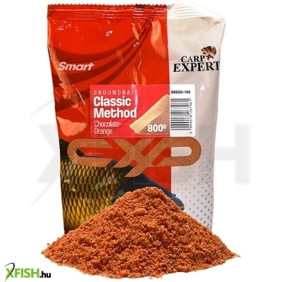Carp Expert Smart Groundbait Classic Method Etetőanyag Csoki Narancs 800g