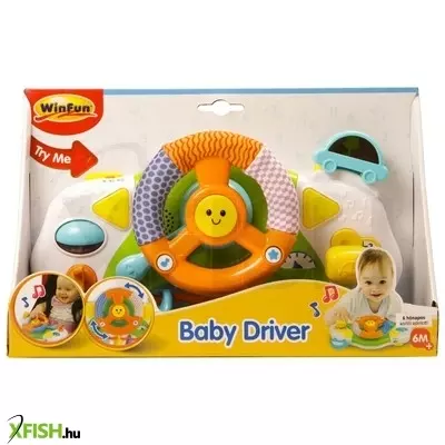 winfun zenélő-világító műszerfal kormánnyal