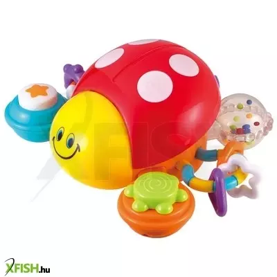 Winfun katicabogár készségfejlesztő bébijáték