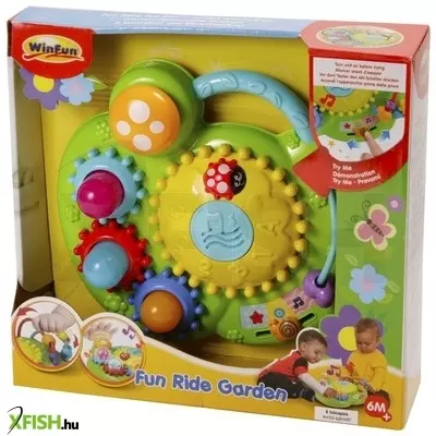 winfun zenélő-világító játszókert bébijáték