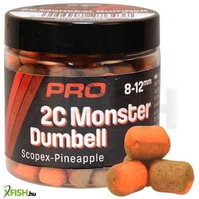Carp Expert Pro 2C Monster Dumbell Method Csali Scopex Ananász 8x10mm 50g
