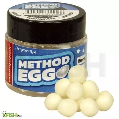 Benzar Method Egg Csali 8Mm Fokhagyma 30Ml Fehér