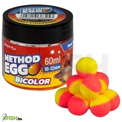 Benzar Method Egg Method Csali Méz & Eper 8 Mm 30Ml Sárga-Fehér