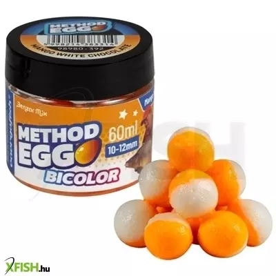 Benzar Method Egg Method Csali Mango & Fehér Csoki 12 Mm 60Ml Narancssárga-fehér