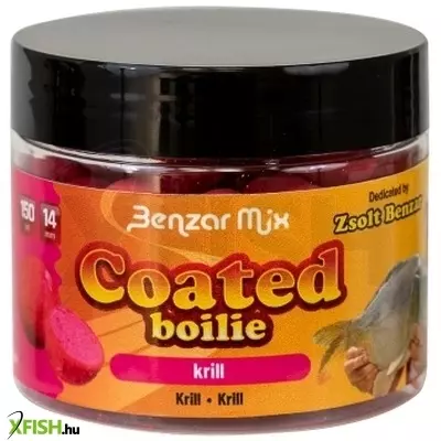 Benzár Coated Bojli 14Mm Kókusz 150Ml Fehér