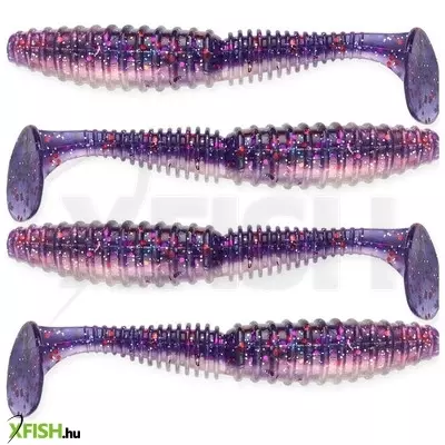 Reiva Zander Power Shad Gumihal Purple Pearl 10cm 7.05g 4db/csomag