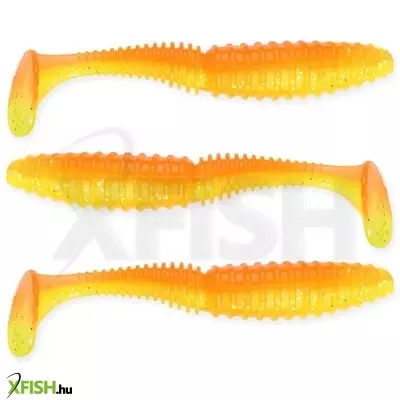 Reiva Zander Power Shad Gumihal Shiny Ornage 12.5cm 11.6g 4db/csomag