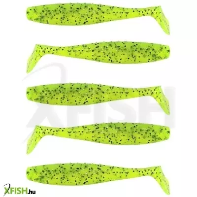 Reiva Flat Minnow Shad Gumihal Poppy Green 5cm 1.3g 5db/csomag