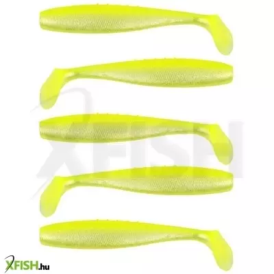 Reiva Flat Minnow Shad Gumihal Flash Lemonade 5cm 1.3g 5db/csomag