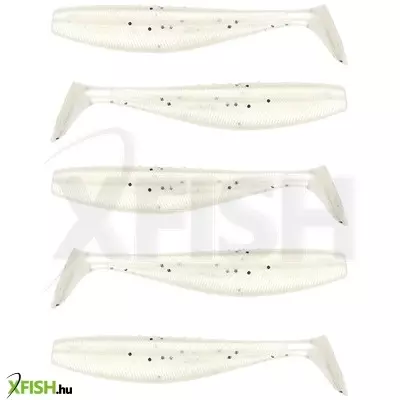 Reiva Flat Minnow Shad Gumihal Pearl White 5cm 1.3g 5db/csomag