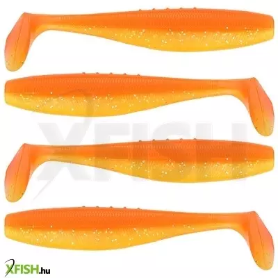 Reiva Flat Minnow Shad Gumihal Shiny Ornange 10cm 7.11g 4db/csomag