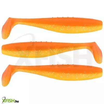 Reiva Flat Minnow Shad Gumihal Shiny Ornange 12.5cm 9.84g 3db/csomag