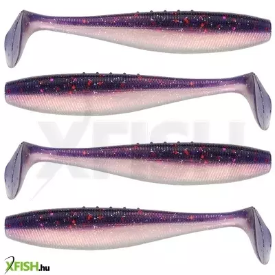 Reiva Flat Minnow Shad Gumihal Purple Pearl 7.5cm 3.19g 4db/csomag