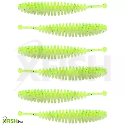 Reiva Tiny Worm Műcsali Flash Chartreuse 6cm 1.1g 6db/csomag