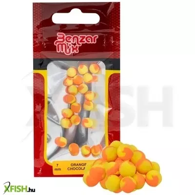 Benzar Mix Instant Bicolor Popup Method Csali Csokoládé Narancs 7mm 20db/csomag