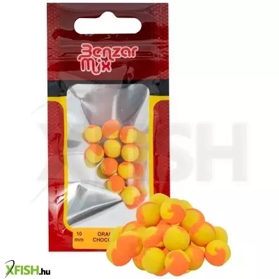 Benzar Mix Instant Bicolor Popup Method Csali Csokoládé Narancs 10mm 10db/csomag