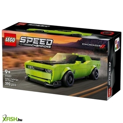 Lego speed champions 77237 dodge challenger srt hellcat sportautó