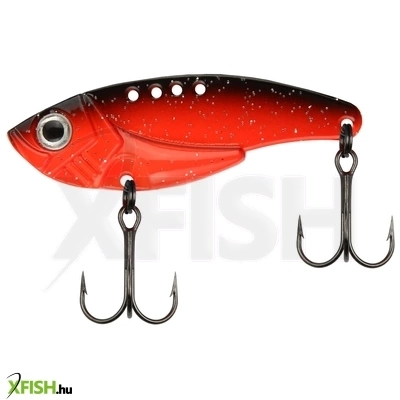 Reiva Powerflex Vib Wobbler Black Red 40mm 7.5g 1db/csomag