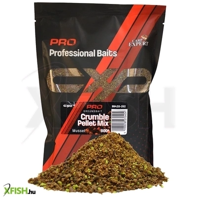 Carp Expert Pro Groundbait Roppantott Pellet Mix Kagyló 800g