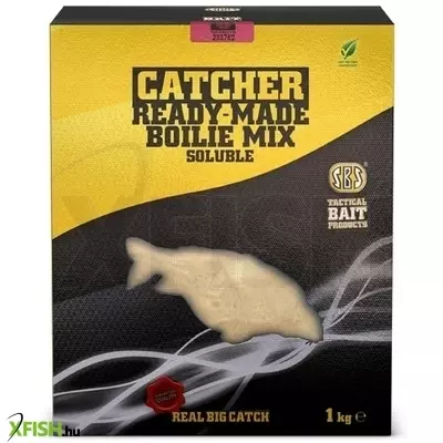 Sbs Soluble Catcher Ready-Made Boilie Mix Squid Octopus & Strawberry Jam 1 Kg Bojli Mix