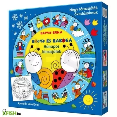 keller mayer bogyó és babóca hónapos társasjáték