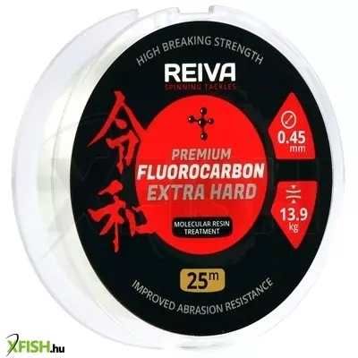 Reiva Fluorocarbon Monofil Előkezsinór 25M/0.50Mm