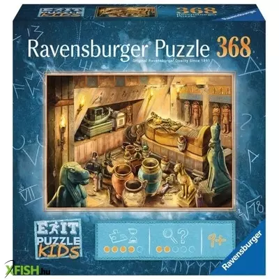 Ravensburger puzzle exit kids 368 db - egyiptomi sírkamrában
