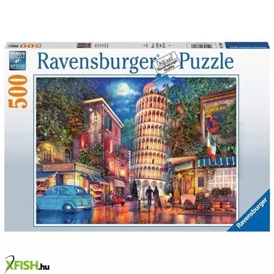 Ravensburger puzzle 500 db - esték pisában