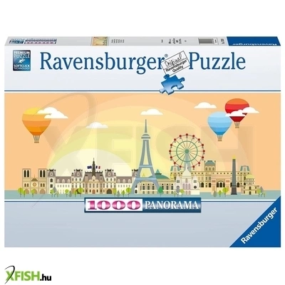 ravensburger puzzle 1000 db - egy nap párizsban