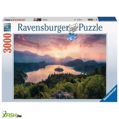 Ravensburger puzzle 3000 db - bled-i tó