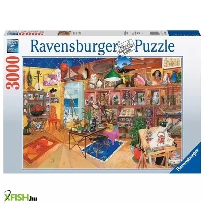 Ravensburger puzzle 3000 db - kíváncsi kollekció