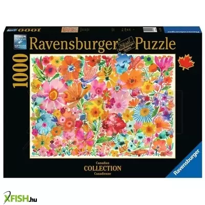 Ravensburger puzzle 1000 db - virágzó szépségek