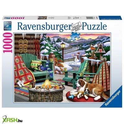 Ravensburger puzzle 1000 db - aprés all day
