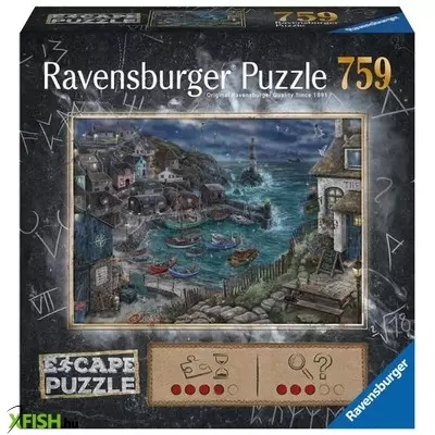 Ravensburger puzzle exit 759 db - kikötő