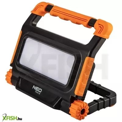 Neotools akkus reflektor, talpas, 3000lum, smd LED